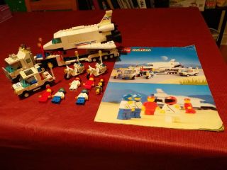 Lego 6346 Shuttle Launching Crew Legoland Classic Town Vintage Rare Complete