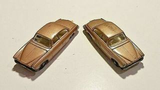 1964 (2) MATCHBOX LESNEY JAGUAR MARK 10 SEDANS 28 (BROWN) SHARP COOL RARE CARS 3