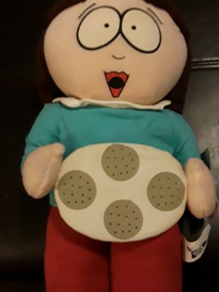 South Park Mrs.  Cartman Liane Large Plush NWT Very Rare Imported 2