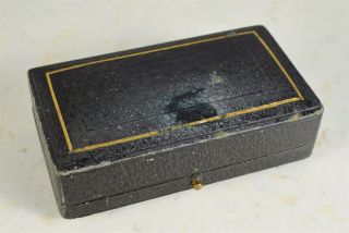 Antique Jewelry Box The Goldsmiths & Silversmiths Co 106x55mm With 32mm Slits