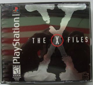 Vintage Rare - - Playstation Ps1 Ps2 Ps3 The X Files Video Game - Perfect Discs