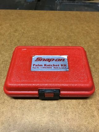 Very Rare Snap On Palm Ratchet Kit 3/8 " Dr.  117palmstr Like.