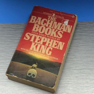 The Bachman Books By Stephen King Paperback First Signet Printing Rage Rare