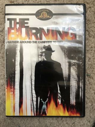 The Burning (1981) Oop Dvd - 80s Horror Slasher Mgm Tom Savini - Rare Like