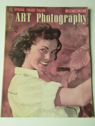 Art Photography April 1951 Special Figure Salon Pin Up & Nudes Rare