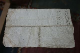 1766 manuscript royal notary official document with freemason signature STAMP 3