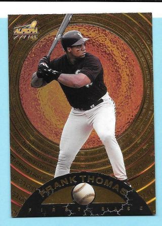 1998 Pacific Aurora Frank Thomas White Sox Kings Of The Major Leagues Rare