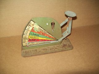 Vintage Green Jiffy - Way Egg Scale Well Easy Restore