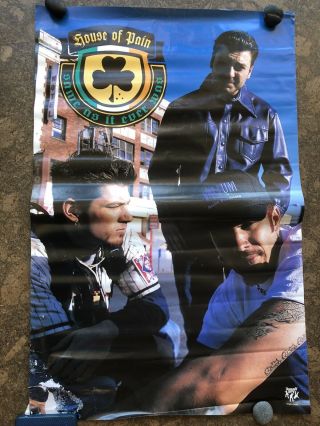 House Of Pain Rare Promo Poster Tommy Boy Records
