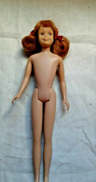 Vintage 1963 Skooter Doll,  Titian Red Hair,  Straight Legs,  Barbie Mattel 1040 2