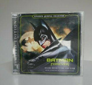 Batman Forever 2 - Cd Score 2012 La - La Land 3500 Ltd Rare Elliot Goldenthal Oop