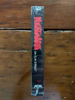 A NIGHTMARE ON ELM STREET VHS MEDIA horror Gore Sov Slasher Rare Cult Oop Htf 2