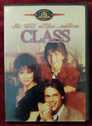 - - Class (dvd,  1983) Rob Lowe Rare Oop.  Like
