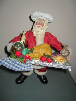 Rare Ksa Kurt Adler Fabriche Santa " With All Of The Trimmings "