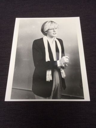 David Sylvian Vintage Rare Black & White Photograph 8” X 10”