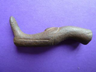 18 - 19th Century Brass Pipe Tamper (2 Inches)