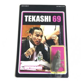 Tekashi 69 The Rat Figure Rare Joke Gag Gift Toy In Package Retrogimmick