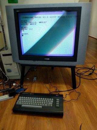 Commodore 16 Vintage Computer Rare 1984 C16 Complete
