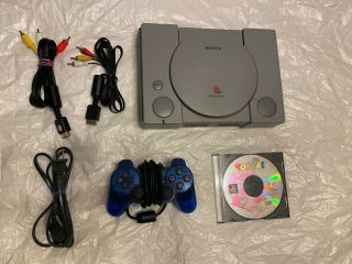 Ps1 Tomba (sony) Rare Game W/ Playstation 1 Console With Controller