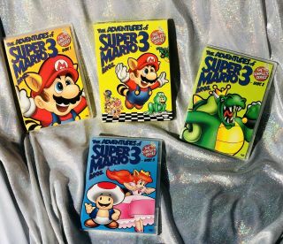 Adventures Of Mario Bros 3 - The Complete Series (dvd 3 - Disc Set) Rare Oop