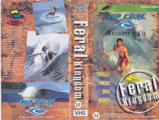 Surfing Feral Kingdom Vhs Video Pal A Rare Find
