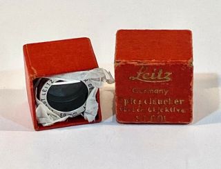 [Rare in BOX] Leica Leitz 5cm 50mm View finder SBOOI 12015 2