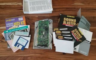 Creative Labs Sound Blaster 16 Ct2230 / Sound Blaster Pro Box Rare Read