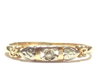 Antique Child’s 14k Yellow Gold Ring - Size 3.  75