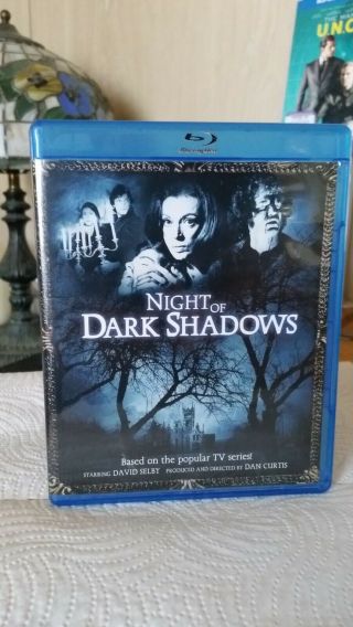 Night Of Dark Shadows Blu Ray Like Rare Oop Horror David Shelby
