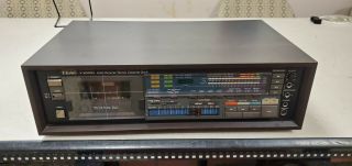 Rare Vintage Teac V - 909rx Auto Reverse Stereo Cassette Deck -