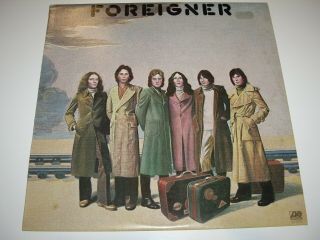 Foreigner Rare Oz Debut 1st Press 12 " Lp 