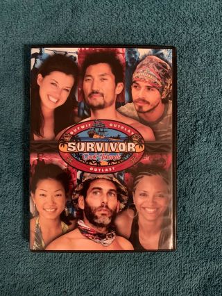 Survivor Cook Islands Season Dvd Like Set Cbs Reality Tv Series Rare Oop