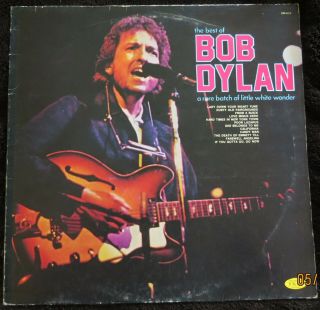 Bob Dylan - A Rare Batch Of Little White Wonder - 1977 Italian Joker Lp