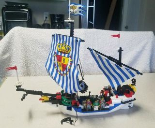 Lego System Pirates Armada Flagship Spaniard Ship (6280) 100 Complete Rare Htf