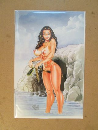Cavewoman Deep Water Limited Virgin Variant Nm Limited 450 Root Rare