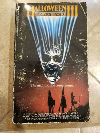 Halloween 3 Iii Season Of The Witch Paperback 1982 Jack Martin Rare Oop Novel