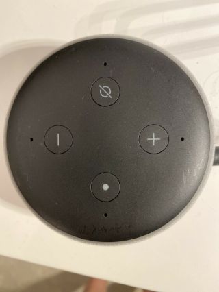Amazon Echo Dot 3rd Generation With Alexa Voice Media Device - Gray - Rarely
