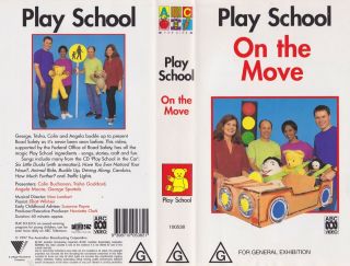 Abc Play School On The Move Vhs Pal Video A Rare Find