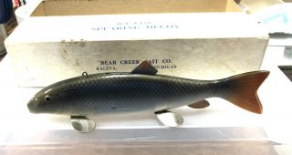 Ice King Bear Creek Vintage Fish Spearing Decoy
