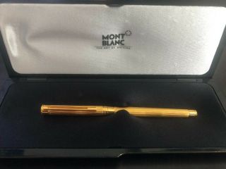 Montblanc Noblesse Gold Rarely Fountain Pen Vintage