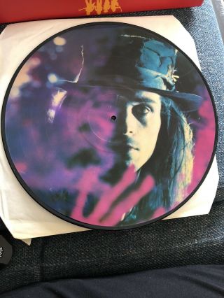 Fields Of The Nephilim - Beyond The Wall Of Sleep Rare Picture Disc Lp Live 1986