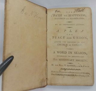 Rare Antique Book Titled The Path To Happiness Explored And Illustrated