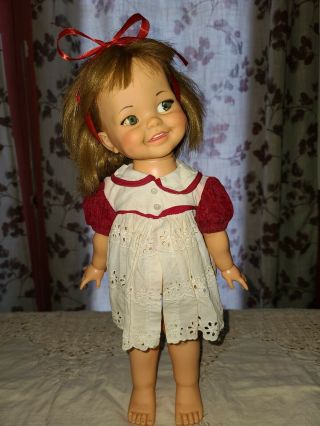 Vintage Ideal Giggles Doll Flirty Eyes 1966 Doll