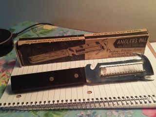 Anglers Pal All Purpose Utility Knife Tool Fishing Vintage Box Rare Scaling Ect.