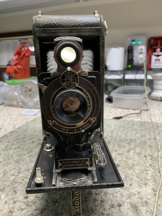 Antique Eastman Kodak Jr.  No.  2 - C Autographic Film Camera 2