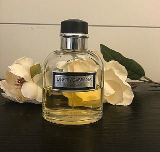 Rare Vintage Dolce & Gabbana Pour Homme 4.  2 Oz/125 Ml Edt Spray Made In Italy