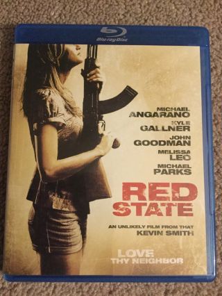 Red State (blu - Ray Disc,  2011) Rare,  Oop
