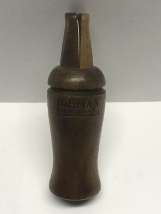 Vintage Lohman Duck Call Goose Call Htf Rare Version Low Produced Tip
