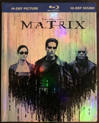 The Matrix Blu Ray Digibook Rare Out Of Print Oop