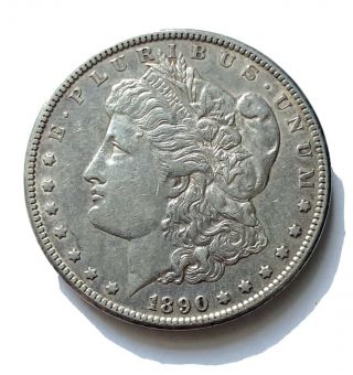 1890 - Cc Morgan Silver Dollar Rare Carson City 90 Silver Us Collectible Coin